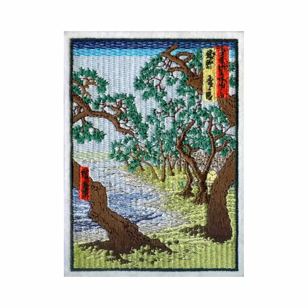 刺繡畫作