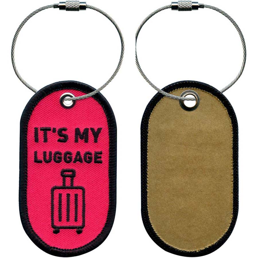 embroidered personalized luggage tags embroidered personalized luggage tags