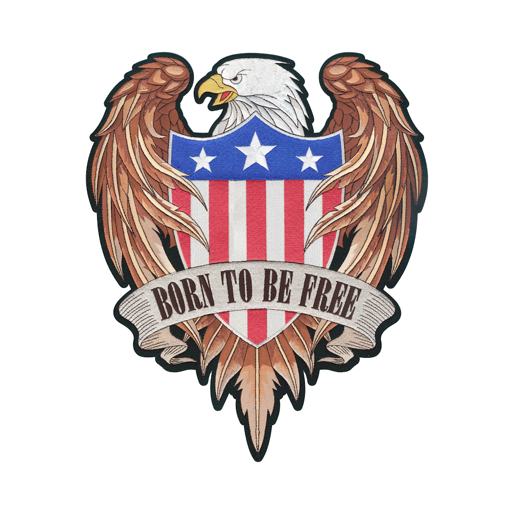 Back Embroidery Patch