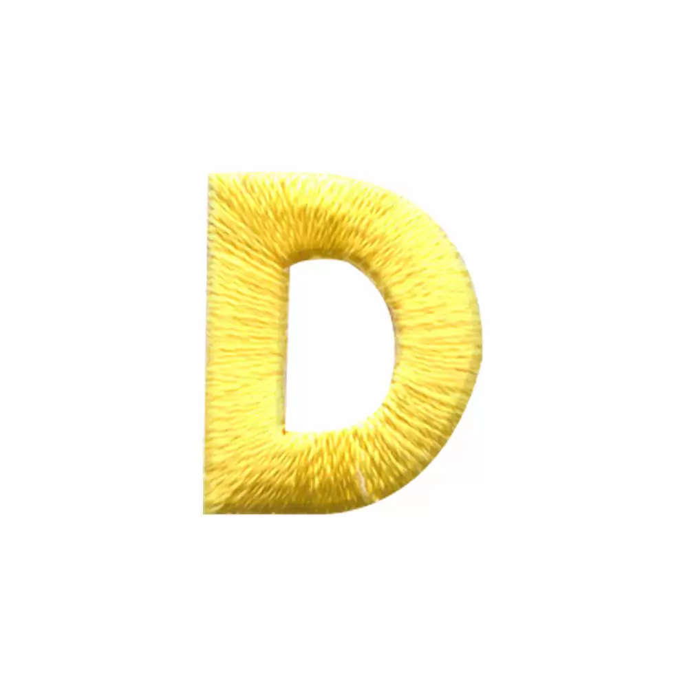 刺繡布貼 - 字母 D