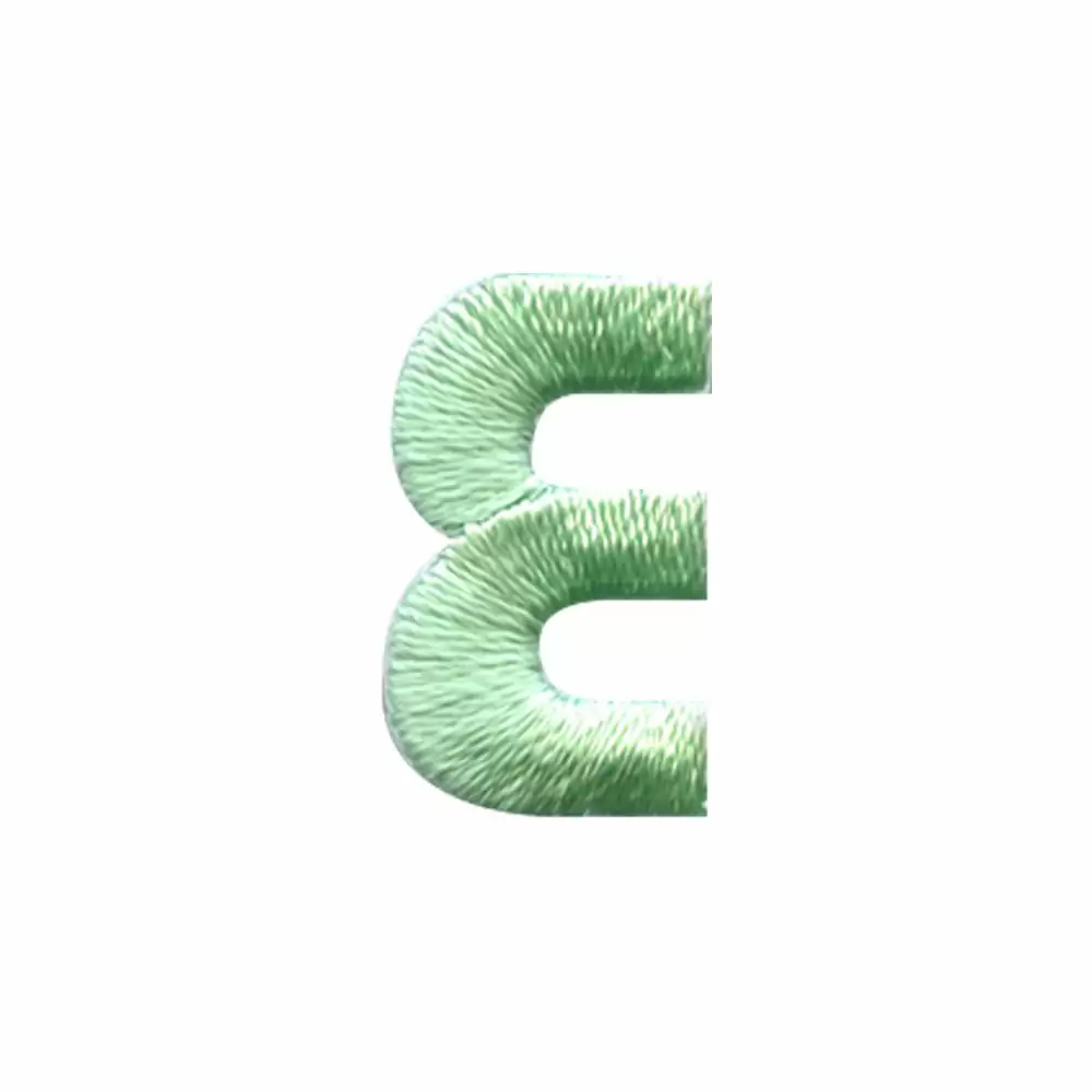 刺繡布貼 - 字母 E