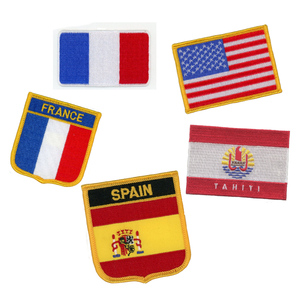 National Flag Patches
