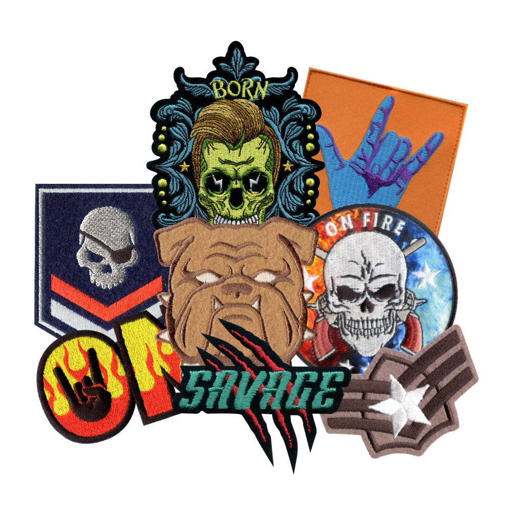 Biker & Rock Patches
