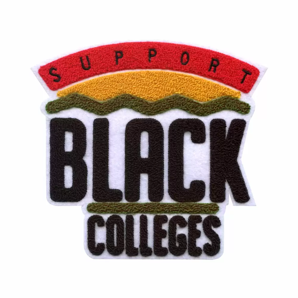 Chenille Patches - Support Black Colleges