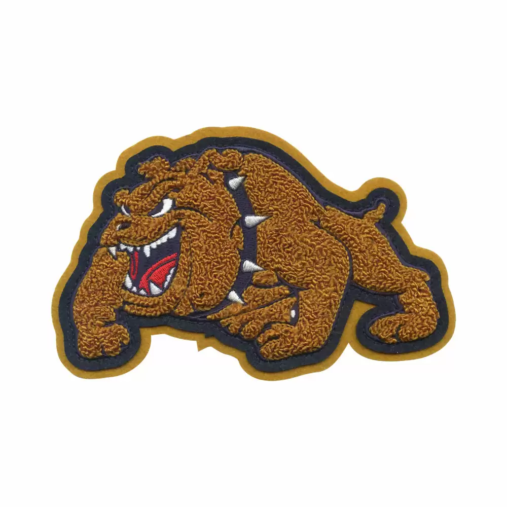 Chenille Patches - Bull Dog