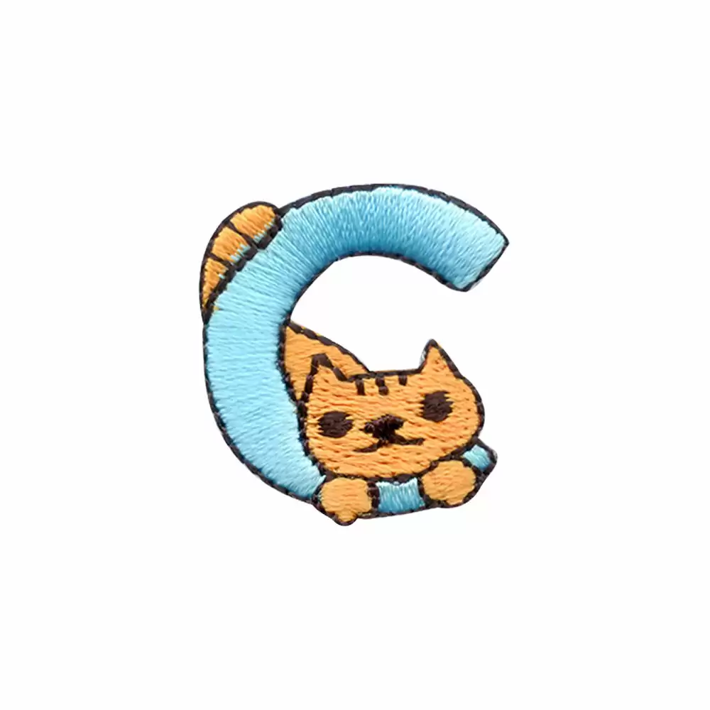刺繡布貼 - 英文字母C
