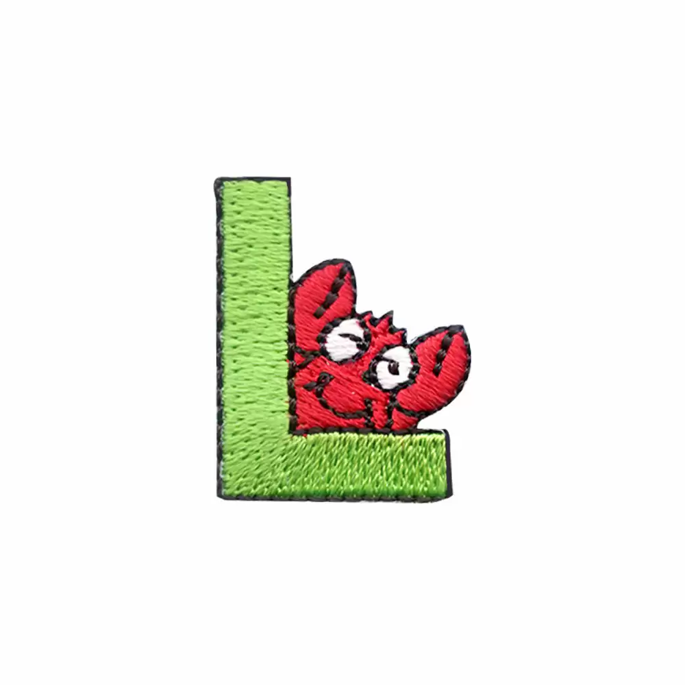 刺繡布貼 - 英文字母L
