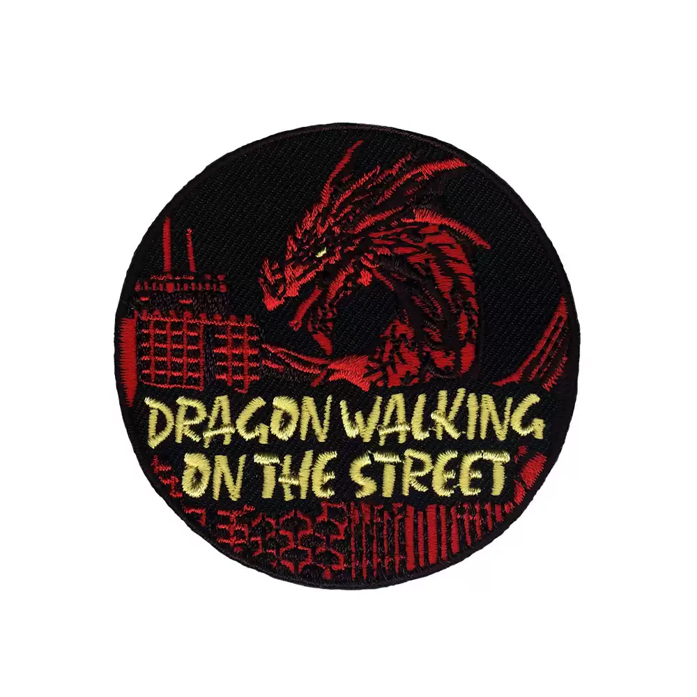 02530562 Reusable & Removable Embroidered Sticker