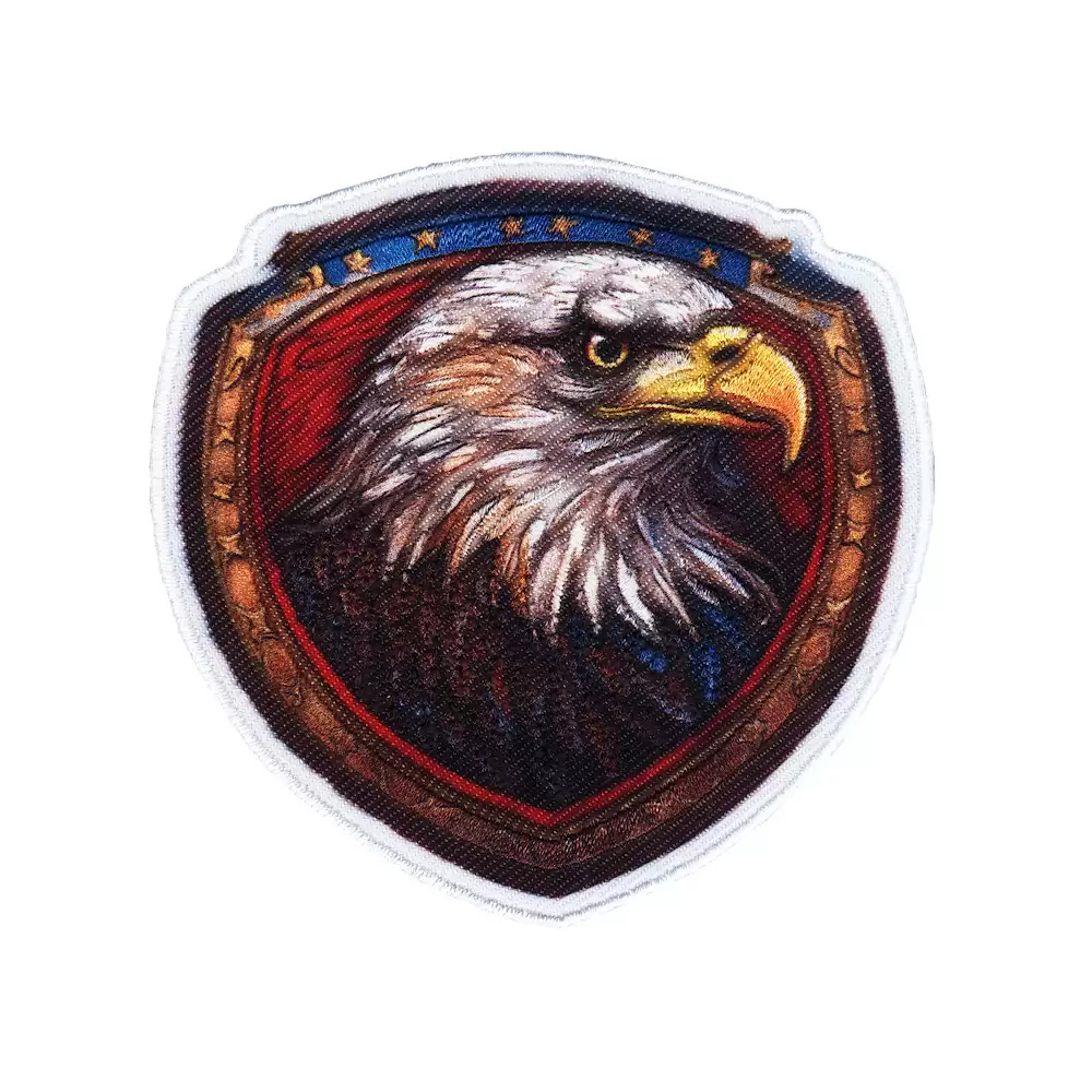 02530564AB Reusable & Removable Sublimation Printing with Embroidered Sticker
