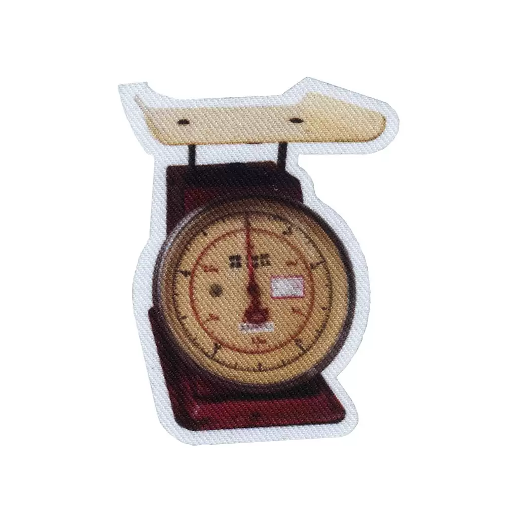 02530579 Reusable & Removable Sublimation Printing with Laser Cut Border Sticker-Scale