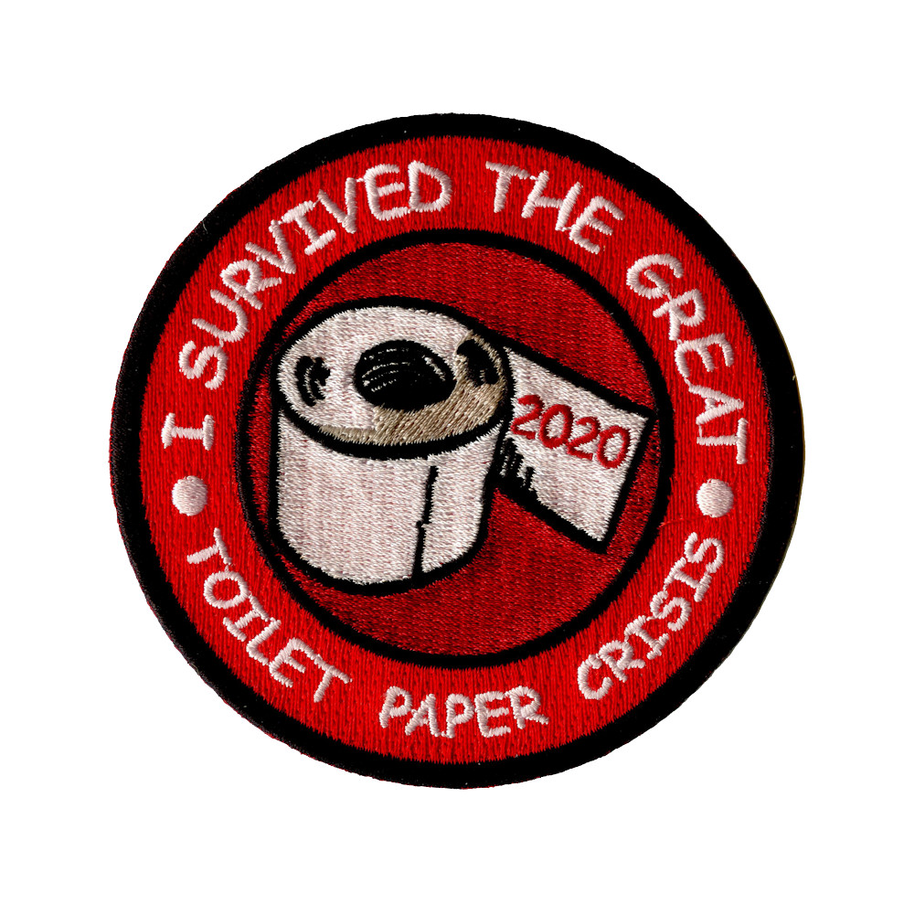Embroidery Cute & Fun Patch - I SURVIVED THE GREAT