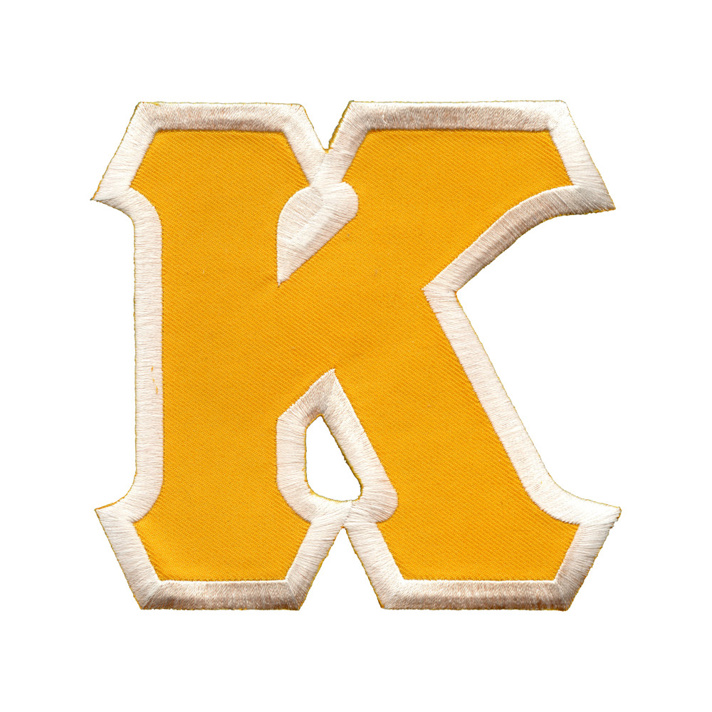 4.5inches Embroidery Twill Patch- Mega Greek Letter Kappa