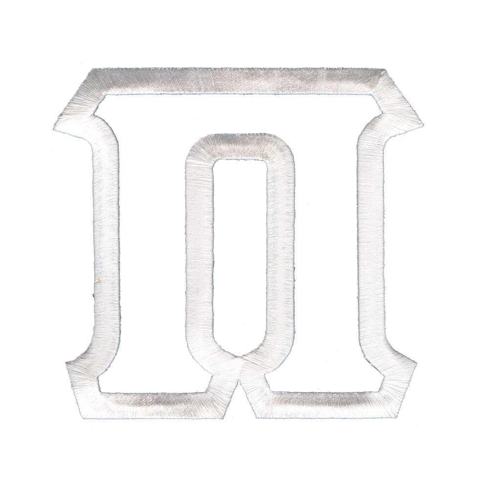 4.5inches Embroidery Twill Patch- Mega Greek Letter Pi