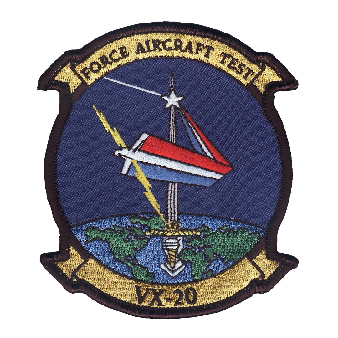 Custom Embroidery Military Patch- Force Aircraft Test