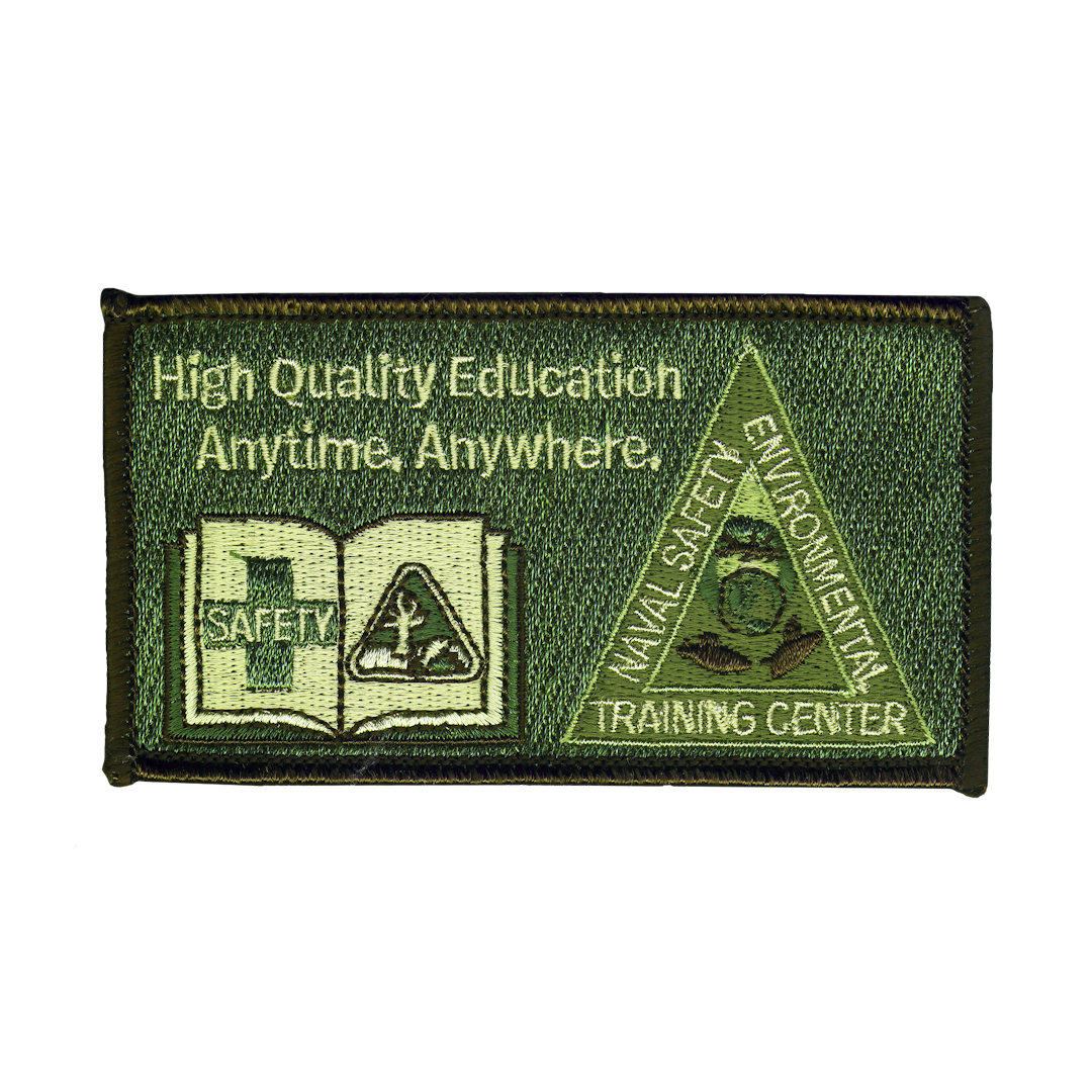 Custom Embroidery Patch - Naval Training Center Staff
