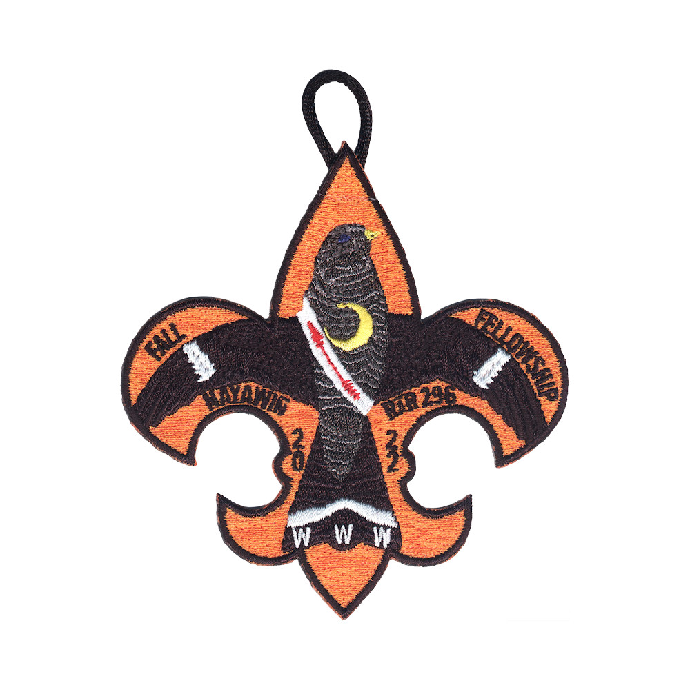 Custom Embroidered Scout Patch - Fall Fellowship