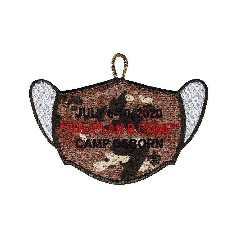 Custom Embroidered Scout Patch - THE PLAN B CAMP
