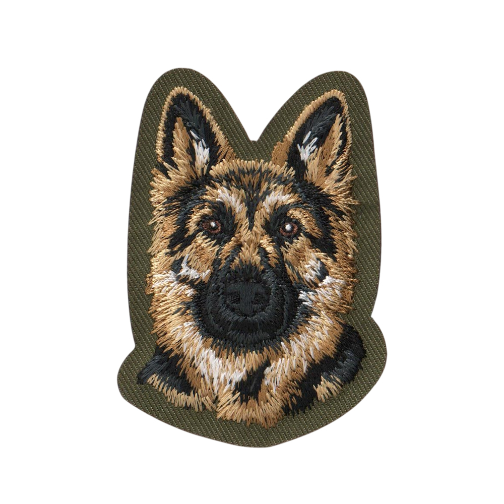 025Y0248 Embroidery Dog Patch-German Shepherd Dog