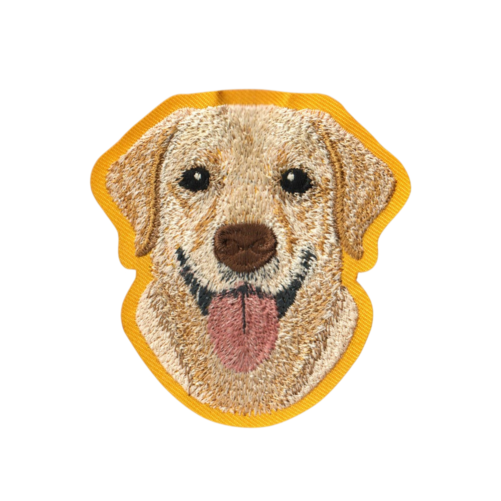 025Y0250 Embroidery Dog Patch - Labrador Retriever