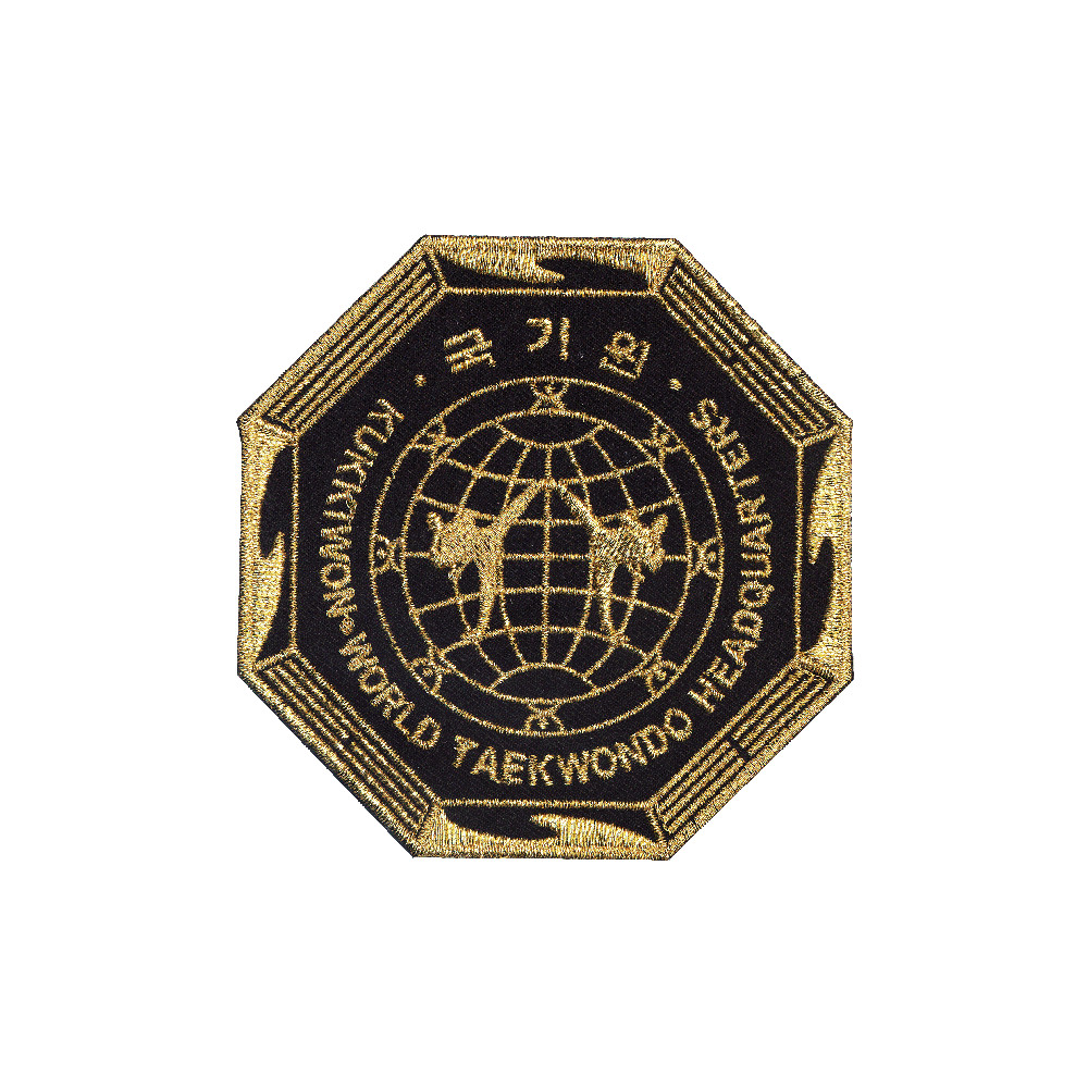 客製刺繡武術臂章-TAEKWONDO