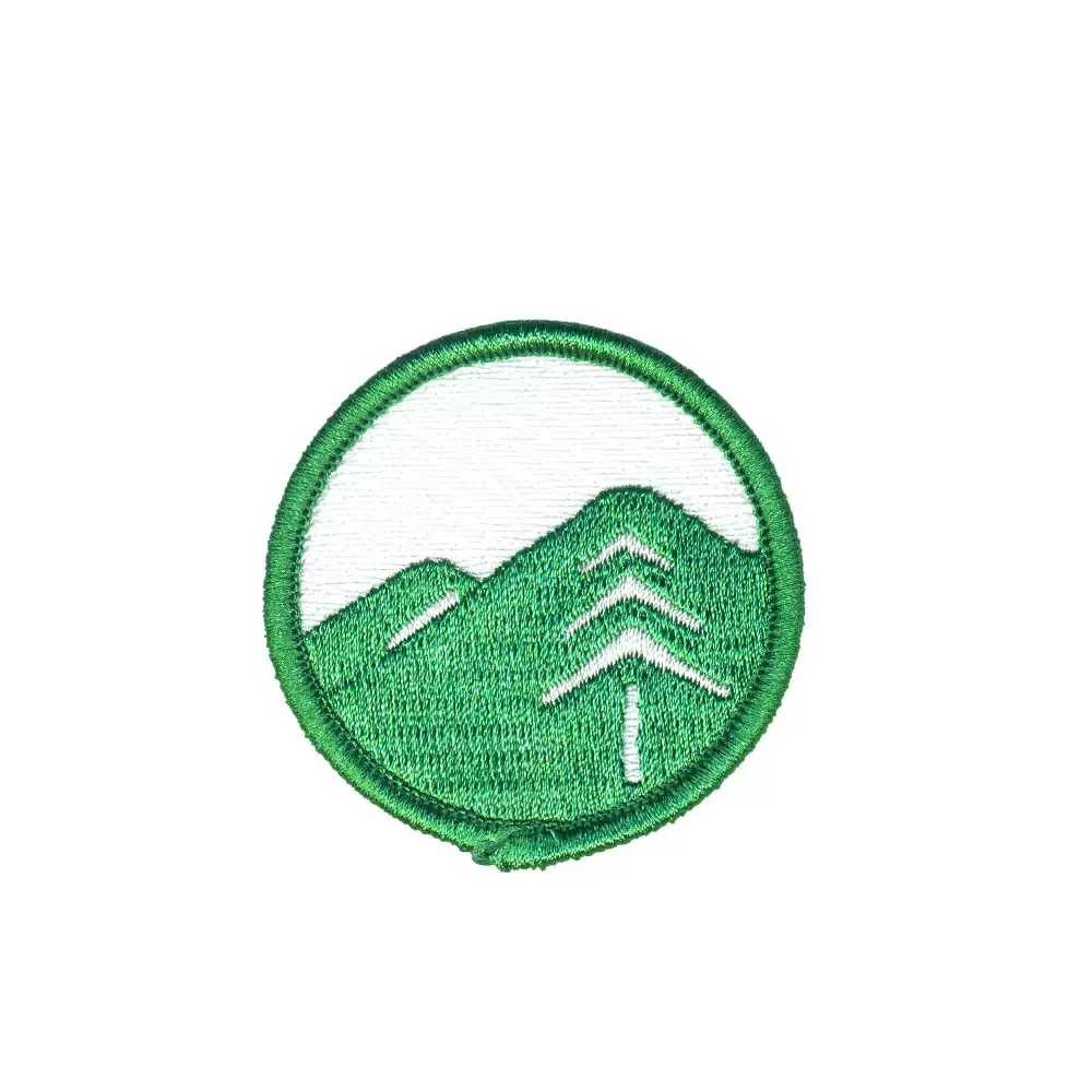 客製化刺繡布章童軍登山活動勳章山