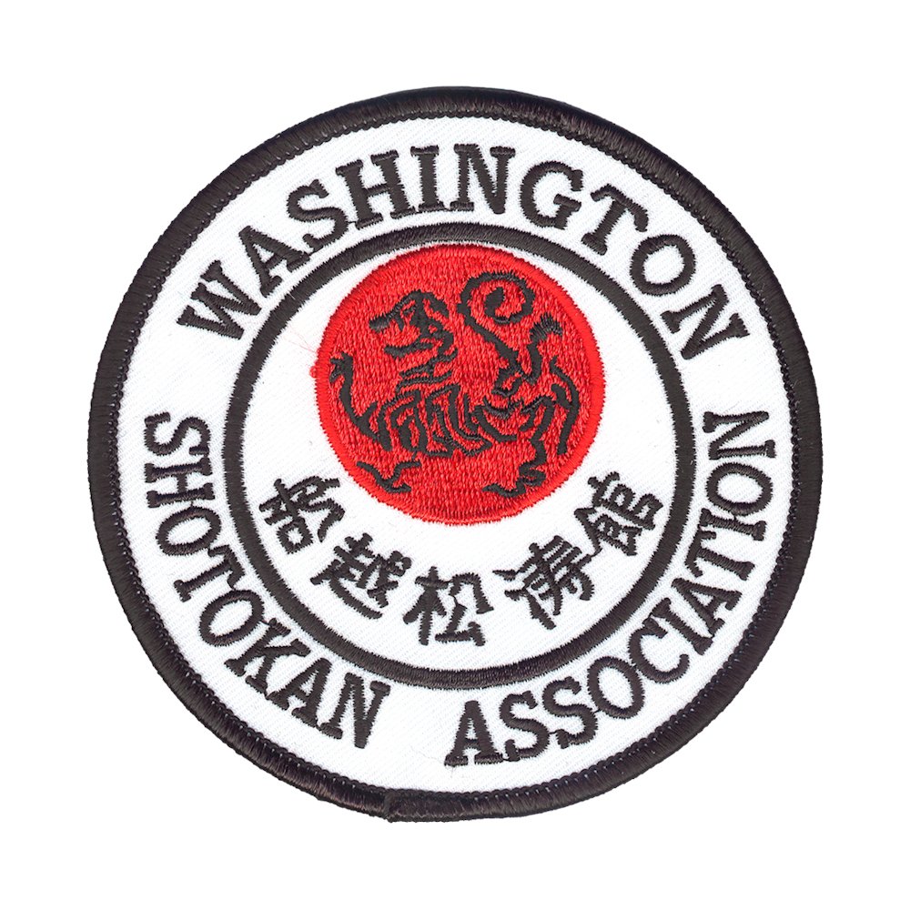 Sew On Embroidered Unifom Badge - Martial Arts Karate