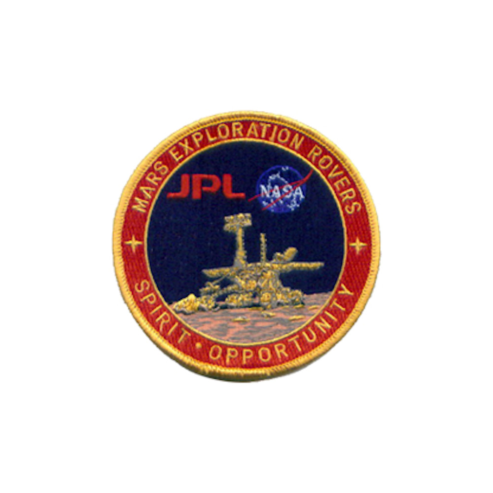 Custom Embroidery Space Patch - JPL