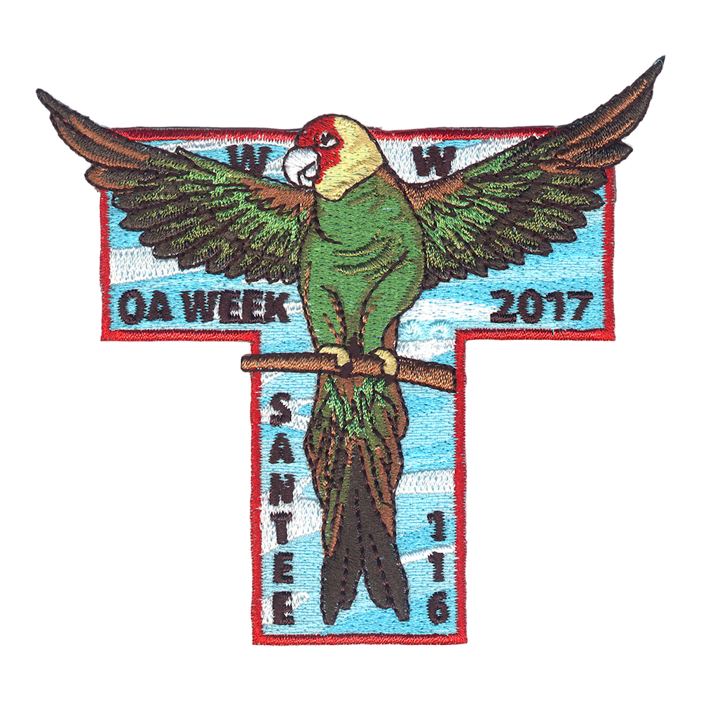 客製童軍刺繡布章