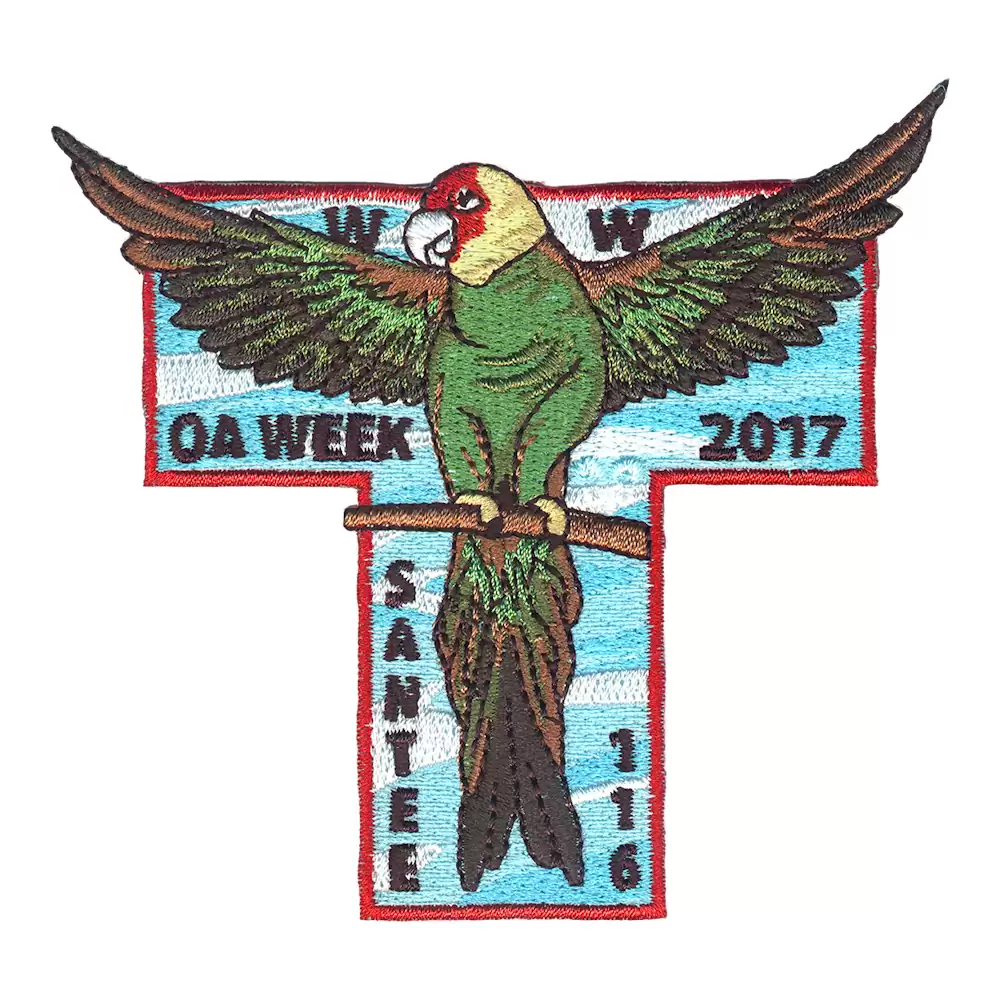 客製童軍刺繡布章