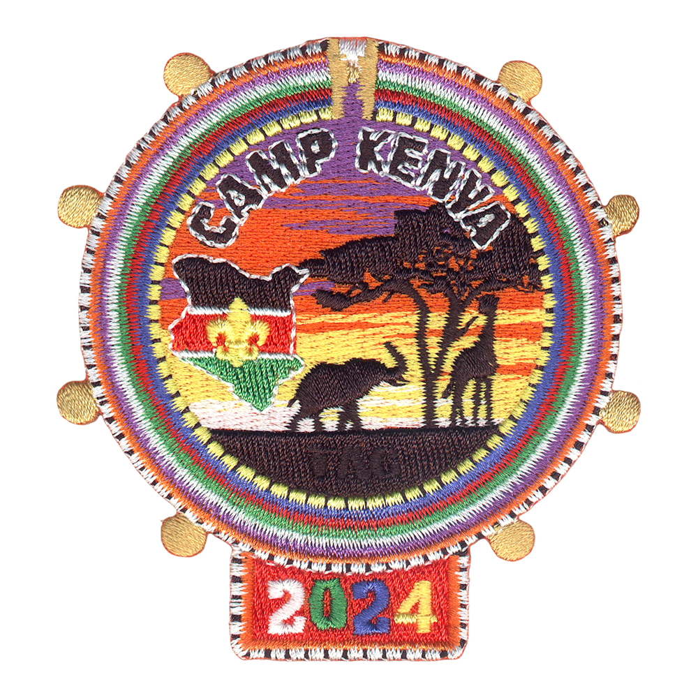 客製童軍刺繡布章 - Camp Kenyaa