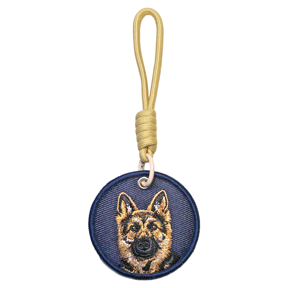 025Y0248-01 Animal Pet Embroidery Tag- German Shepherd Dog