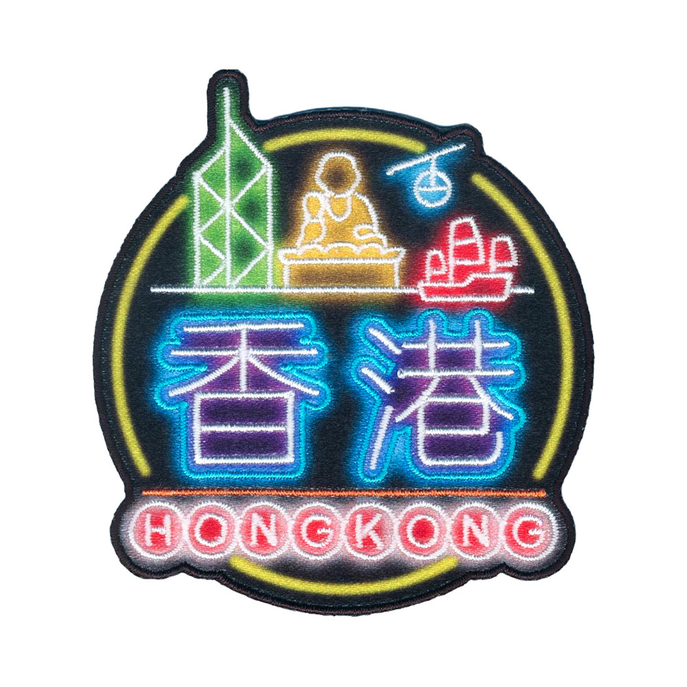 Sublimation Printing with Embroidery Neon Series-Hong Kong-02610010-02