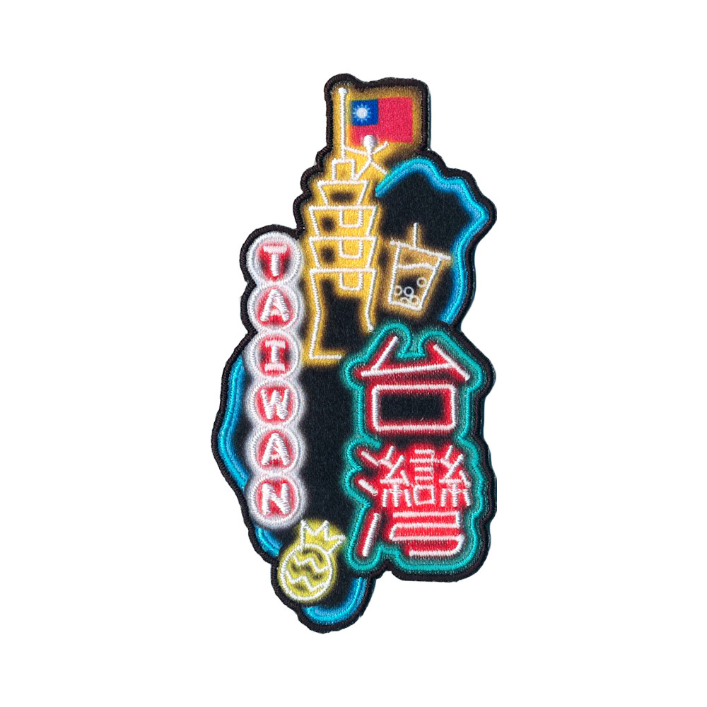 Sublimation Printing with Embroidery Neon Series-TAIWAN-02610010-01