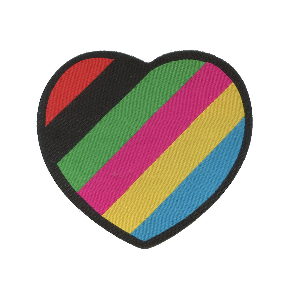 Custom Woven Patch-Heart