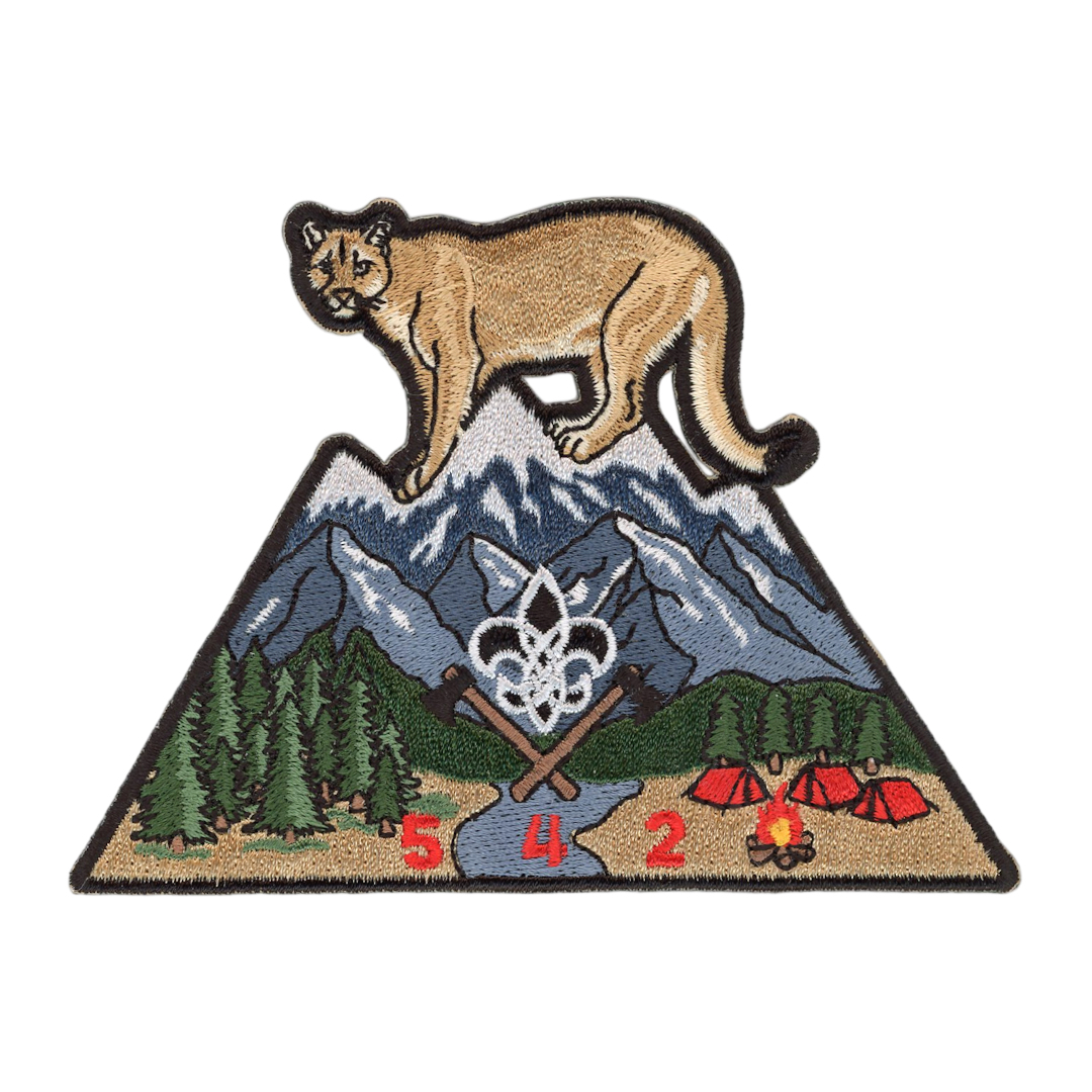 02650501 Custom Embroidery Scout Patch