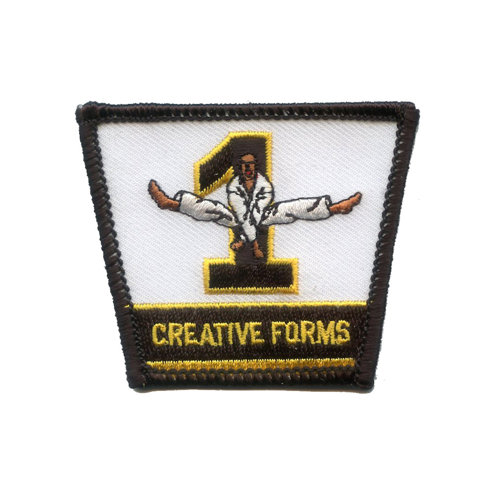Custom Martial Embroidery Patch-CREATIVE FORMS