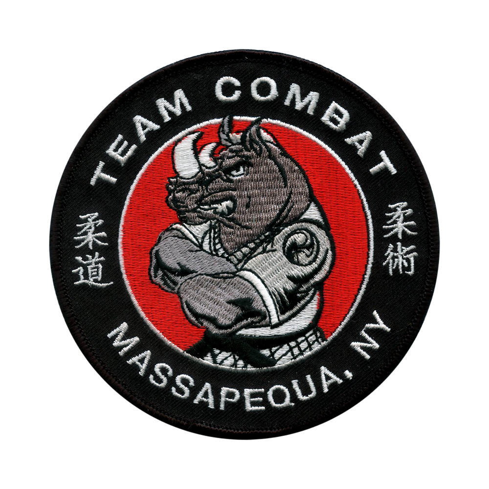 Custom Martial Embroidery Patch-TEAM COMBAT