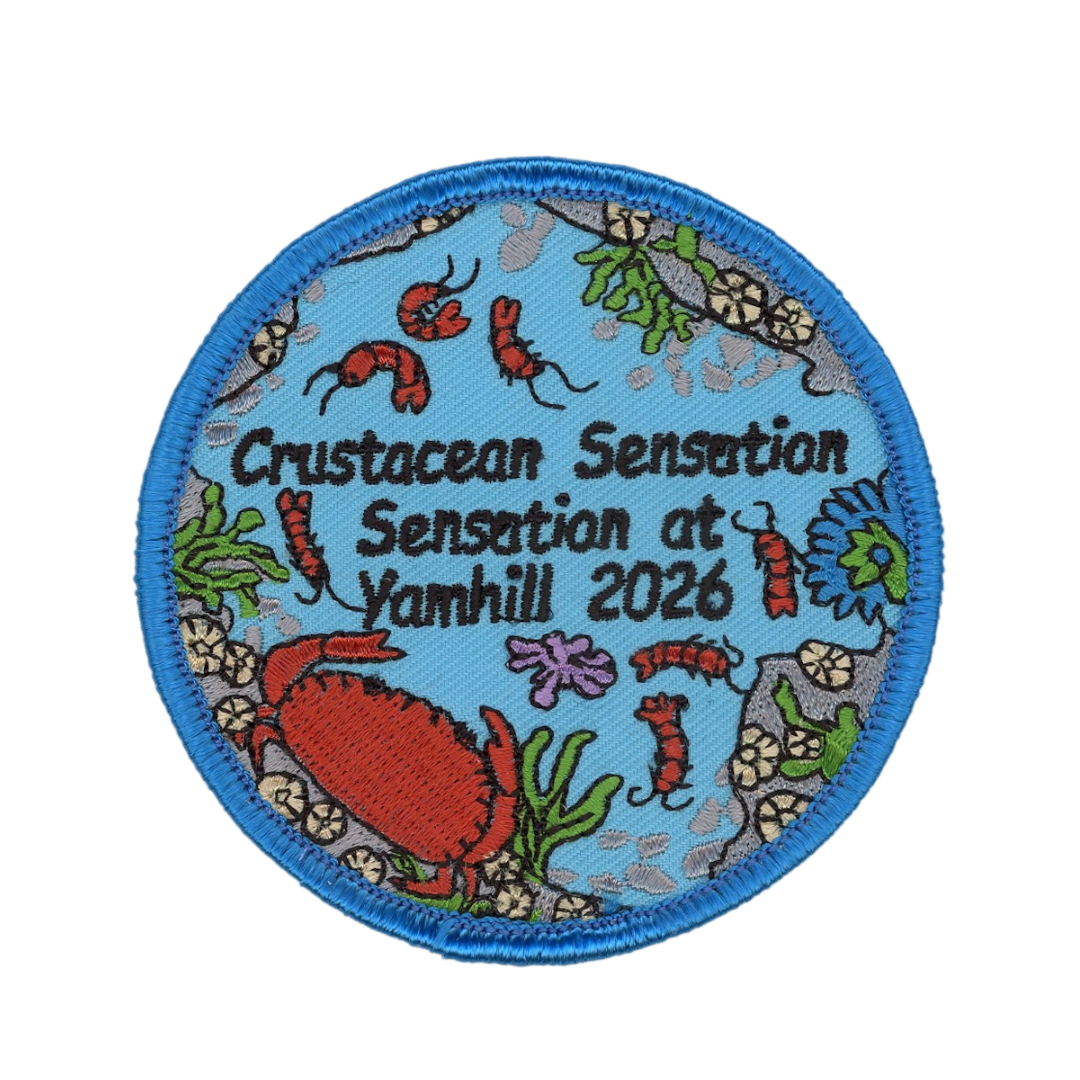 客製刺繡臂章- Crustacean Sensation