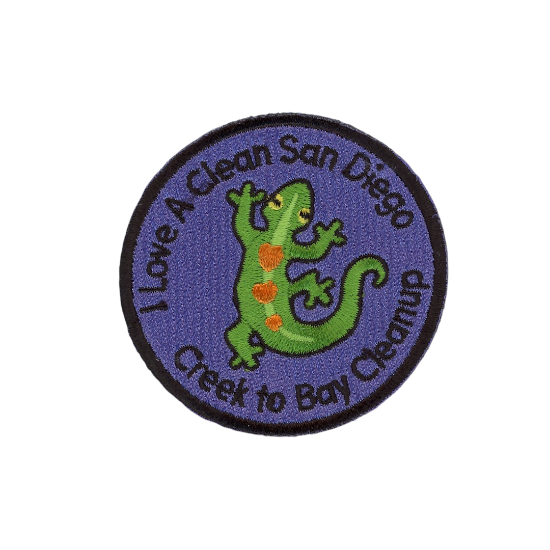 客製化刺繡布章- I Love A Clean San Diego