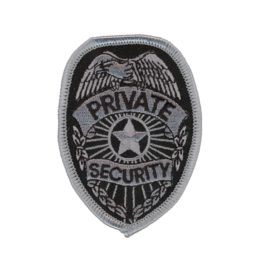 Custom Embroidery Patch - Private Security