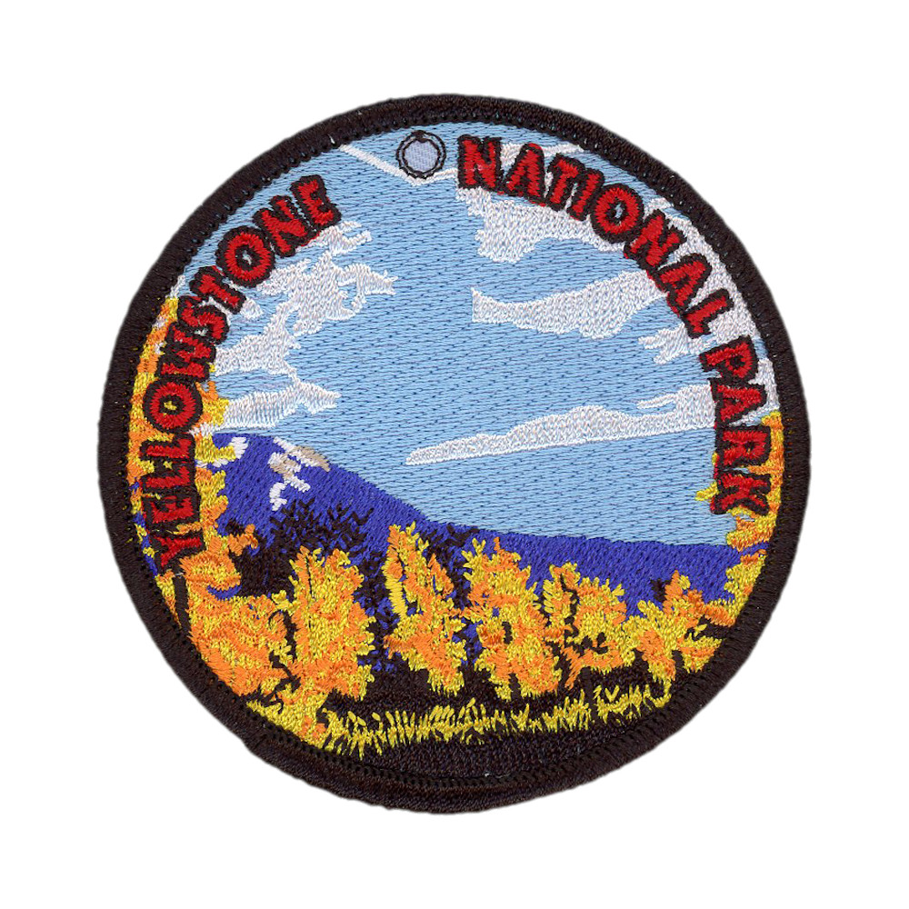客製童軍刺繡布章-YELLOWSTONE NATIONAL PARK