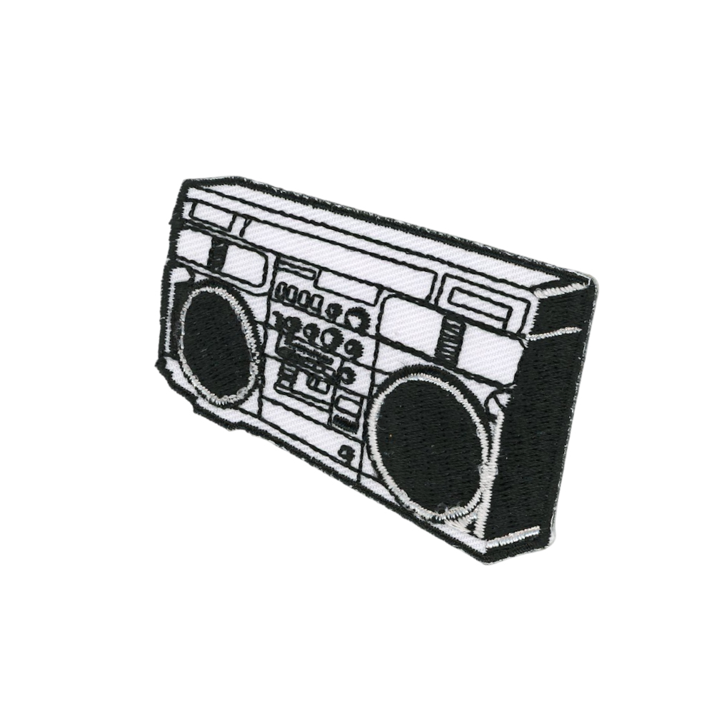 Embroidery Twill Patch - Radio